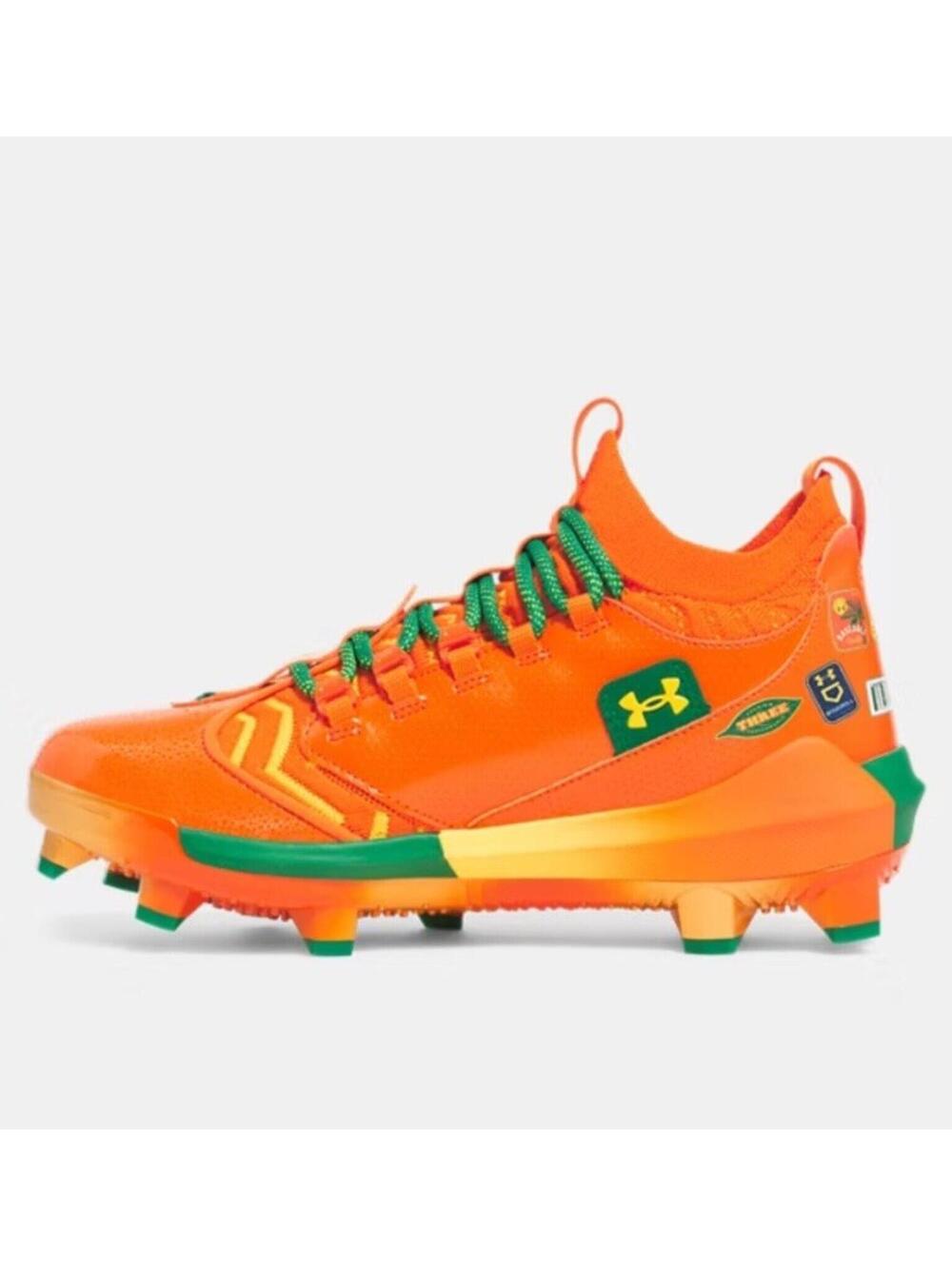 $120 Under Armour Harper 9 Pro TPU LE Bring the Juice Men 14 Baseball Cleats - Picture 4 of 11